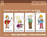 Your Equipment Is Your Reflection-Operational Excellence Posters