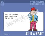 5S IS A HABIT- Operational Excellence Posters