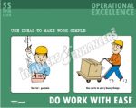 DO WORK WITH Ease-Operational Excellence Poster