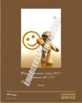 CUSTOMER COMES FIRST-Customer Service Poster