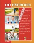 DO EXERCISE - Health & Wellness Posters