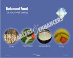 BALANCED FOOD FOR YOUR WELL BEING