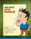 DO NOT BITE NAILS