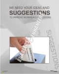 WE NEED YOUR IDEAS AND SUGGESTIONS