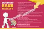 SAFE USE OF HAND TROLLEYS