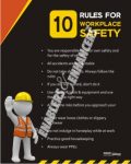 10 RULES FOR WORKPLACE SAFETY